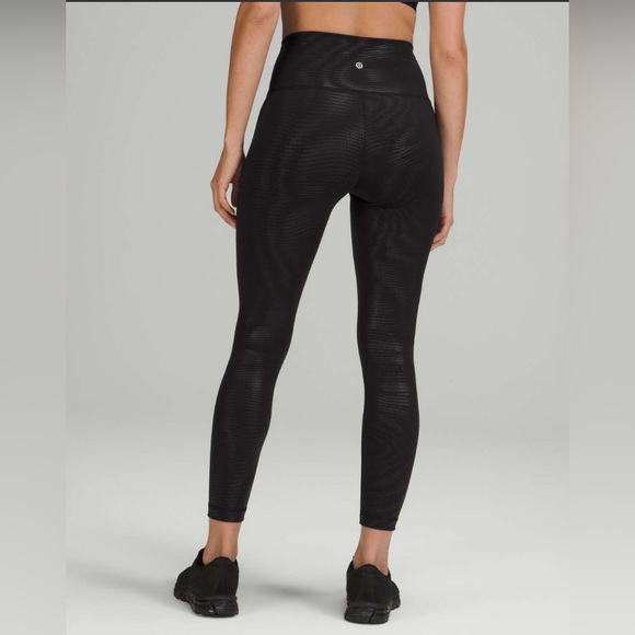 Lululemon Wunder Train High-Rise Tight, 25”, Foil - Picture 2 of 3